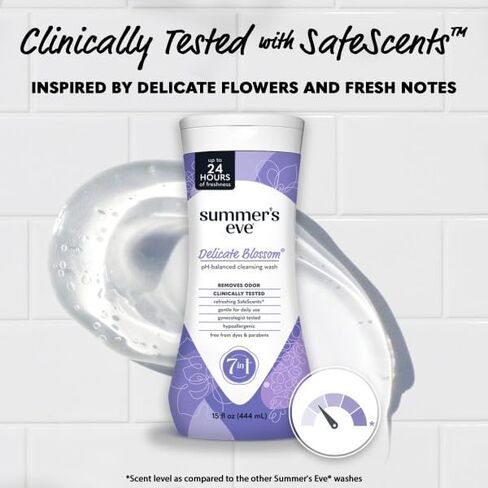 SUMMER'S EVE Feminine Wash for Sensitive Skin-Delicate Blossom-9 oz, 2 pk in Saudi Arabia