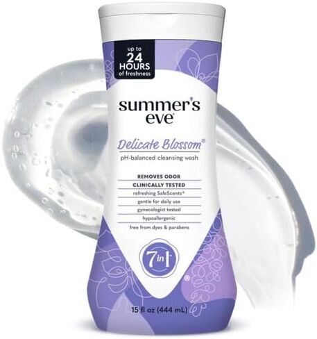 SUMMER'S EVE Feminine Wash for Sensitive Skin-Delicate Blossom-9 oz, 2 pk in Saudi Arabia