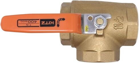 TN TN Three Ball Valve Type 400 صمامات كرة نحاسية مزورة للمياه والزيت والغاز في Stockk (DN10) in Kuwait
