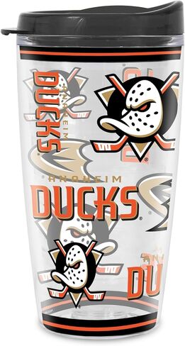 Rico Industries NHL Hockey Anaheim Ducks Mayhem Double Wall 16oz Tritan Tumbler in Saudi Arabia
