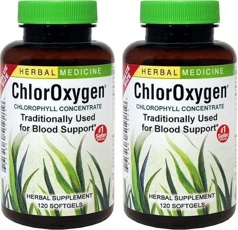 Chloroxygen® Chlorophyll Concentrate: 60-Count Bottle of Softgels in Kuwait