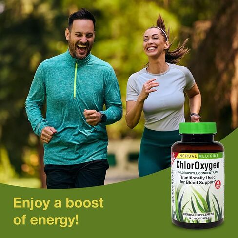 Chloroxygen® Chlorophyll Concentrate: 60-Count Bottle of Softgels in Kuwait