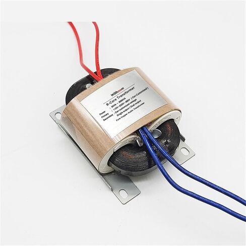 20W R-CORE TRANSPLER DUAL OUTPUT 12V-0-12V 15V 18V 24V 110V محول مضخم الأسلاك النحاسية النقي 220V 110V (الإدخال 220V ، الجهد الخاص) in Saudi Arabia