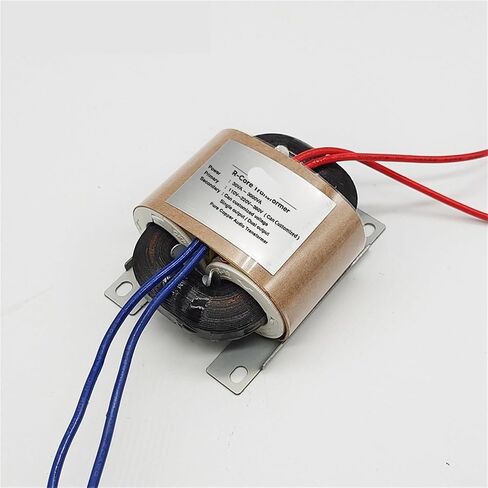 20W R-CORE TRANSPLER DUAL OUTPUT 12V-0-12V 15V 18V 24V 110V محول مضخم الأسلاك النحاسية النقي 220V 110V (الإدخال 220V ، الجهد الخاص) in Saudi Arabia