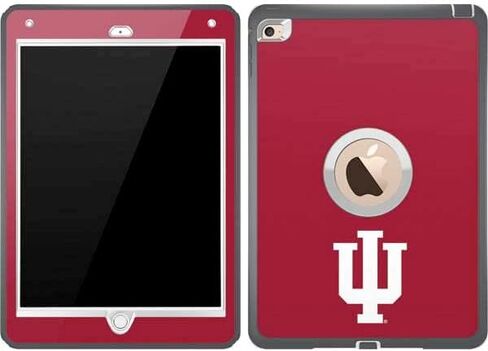 Skinit Skinit Skin Compatible مع Otterbox Defender iPad Air 2 - تصميم شعار جامعة إنديانا المرخص رسميًا in Saudi Arabia