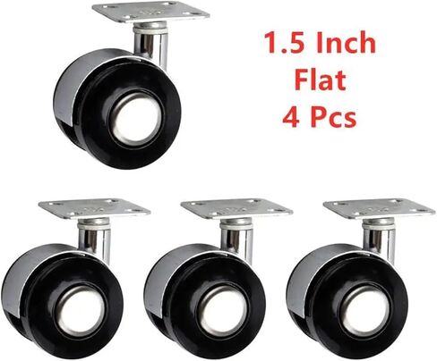 4Pcs 1.5 Inch Brake Screw 8MM Universal Wheel Steering Pulley Cabinet Tea Table(A15) in Saudi Arabia