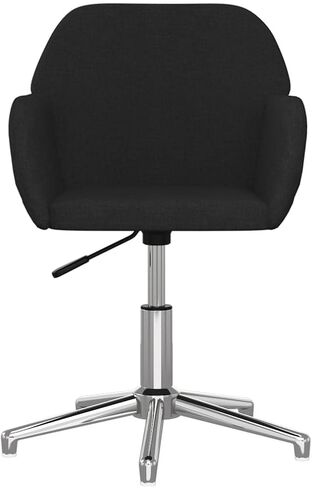 Swivel Dining Chairs, Modern Black Kitchen Chairs Set, Padded Room Table Seating, Mid Century Furniture (2 pcs) in Kuwait
