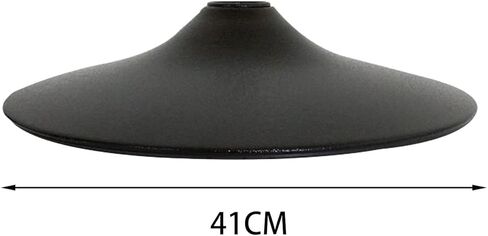 استبدال حانة البراز لوحة تركيب قاعدة - الحديد المعدني قوي لكراسي غرفة الطعام - سهلة تثبيت الأسود 41 سم in Kuwait