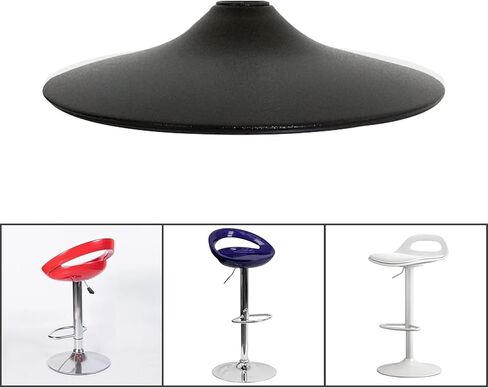 استبدال حانة البراز لوحة تركيب قاعدة - الحديد المعدني قوي لكراسي غرفة الطعام - سهلة تثبيت الأسود 41 سم in Kuwait