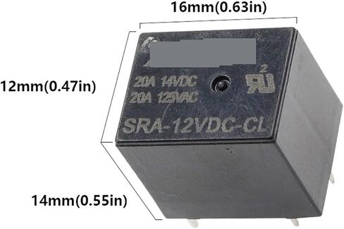100PCS 5V 12V 24V 20A DC RELAY SRA-05VDC-AL SRA-12VDC-CL SRA-24VDC-CL 4PIN 5PIN TYPE في ترحيل السيارات الأسود (SRA-05VDC-CL 5PIN) in Saudi Arabia