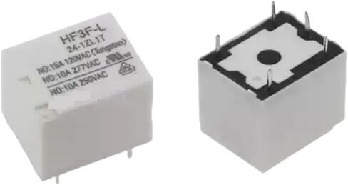 5PCS HF3F-L-5-12-24-1ZL1T 5PIN 10A RELAY HF3F-L-5-12-24-1ZL2T 6PIN 10A 5VDC 12VDC 24VDC (HF3F-L-5-1ZL2T 6PIN) in Saudi Arabia