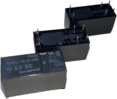 10pcs/lot Relay G5RL-1A-E-HR-5VDC G5RL-1A-E-HR-12VDC G5RL-1A-E-HR-24VDC 16A 6pin G5RL-1A-E 5VDC 12VDC 24VDC(G5RL-1A-E-HR-24VDC) in Saudi Arabia