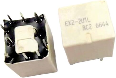 10pcs/Lot Auto Relay EX2-2U1S EX2-2U1L EX2-2U1J EX2 2U1S EX2 2U1L EX22U1 RELAY CANTER DOP DIP10 25A (EX2-2U1) in Saudi Arabia