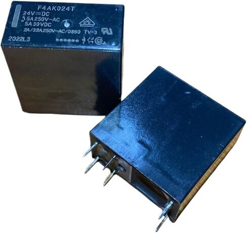 10pcs/lot relay F4AK005T 5VDC F4AK012T 12VDC F4AK024T 24VDC ALA2F24 6PIN 5A (F4AK024T) in Saudi Arabia
