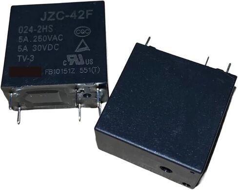 Relais HF42F 024-2HST HF42F-024-2HST JZC-42F 024-2HS JZC-42F-024-2HS 24VDC DC24VC 24 V DIP6(20PCS) in Saudi Arabia