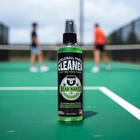 Pickleball Paddle Cleaner - صنع في الولايات المتحدة | حل تنظيف قوي | يعزز أدائك | يعزز طول طول مجدافك | 8 أوقية in Kuwait