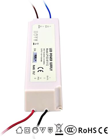 LED Power Supply Driver Inport AC100-240V Voltage DC12V 24V Light Transformer 20W 35W 65W 100W (20W 0.8A 24V) in Kuwait