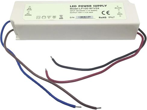 LED Power Supply Driver Inport AC100-240V Voltage DC12V 24V Light Transformer 20W 35W 65W 100W (20W 0.8A 24V) in Kuwait