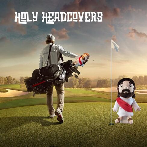 Holy Headcovers Golf Club Cover, Red, Cartoon, Neoprene, Golf in Saudi Arabia