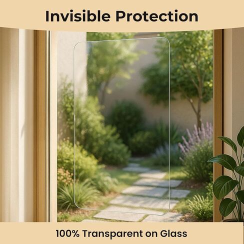 Dog Door Scratch Protector 2-Pack 16 x 30’’ Customizable Transparent PVC Film, Anti-Scratch Guard for Doors & Trim, Damage Proof Protection in Saudi Arabia