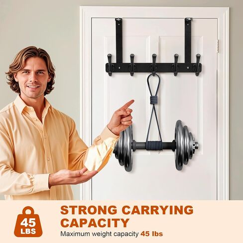 Bersite Innovative Auto-Locking Door Thickness Coat Hook, Rust-Resistant, Scratch-Proof Multi-Functional Hanger with Sea Eagle Design (White) in Saudi Arabia