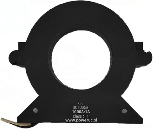 SCT065B INPUT 300A 400A 500A 600A 800A 1000A 1200A OUTPUT 5A APPERTURE 65MM ACTION 1 ٪ SPLIT CORE CARTER (300A-5A) in Saudi Arabia