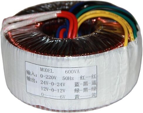 600VA Input 220v to AC Double 36V 24V 26V 28V 32V and 12V and Single 6V Copper toroidal Transformer for Amplifier Board(28V) in Saudi Arabia