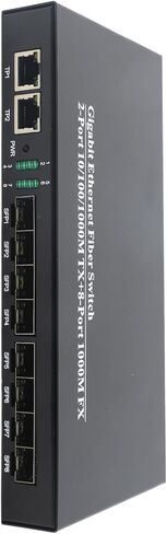 XXSSFP8F2G Gigabit Ethernet Fiber Switch 1 25G Transceiver DC 5V 3A 10 100 1000Mbs Ethernet Fiber SwitchEthernet Fiber TransceiverGigabit Fiber TransceiverNetworking in Saudi Arabia