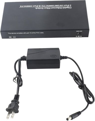 XXSSFP8F2G Gigabit Ethernet Fiber Switch 1 25G Transceiver DC 5V 3A 10 100 1000Mbs Ethernet Fiber SwitchEthernet Fiber TransceiverGigabit Fiber TransceiverNetworking in Saudi Arabia