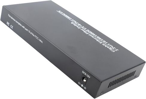 XXSSFP8F2G Gigabit Ethernet Fiber Switch 1 25G Transceiver DC 5V 3A 10 100 1000Mbs Ethernet Fiber SwitchEthernet Fiber TransceiverGigabit Fiber TransceiverNetworking in Saudi Arabia