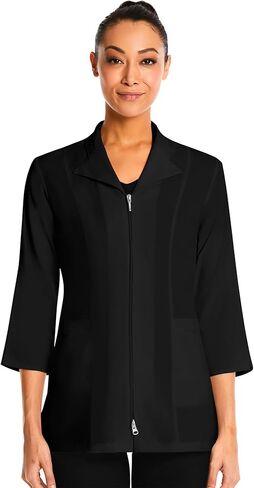Maevn Smart Women’s 3/4 Sleeve Zip Lab Jacket in Kuwait