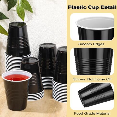 Pickmesh 50 Pack 12 Oz Closp Cups Curse Curps Bulk for Wedding Baby Dame Birthday Getsions Pamily Getsions and Celprations Celebrations Party Supplies ( in Saudi Arabia
