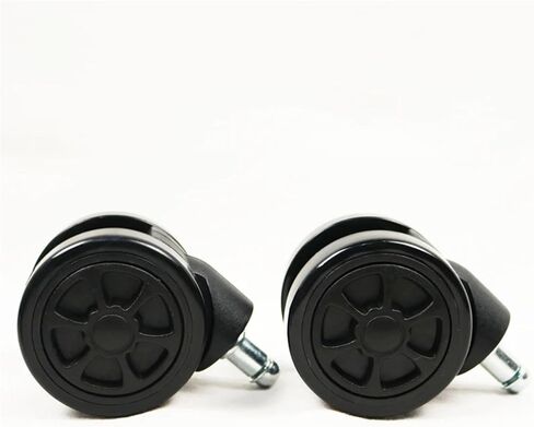 60mm Furniture Office Chair Caster Large Color Casters Car Wheel Style 5Pcs(Light Blue) in Saudi Arabia