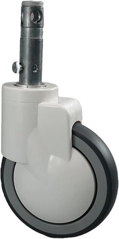 1Pcs 6 Inch Rod Center Control Wheel Surgical Trolley Transfer Trolley Universal Caster(M30x97mm) in Saudi Arabia