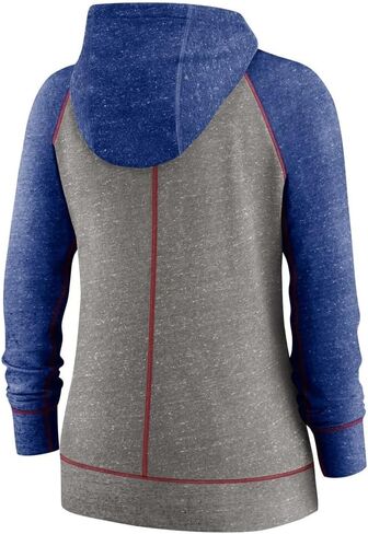 Nike Women's MLB Split Wordmark Gym Vintage Raglan Lightweight Full-zip Hoodie in Saudi Arabia