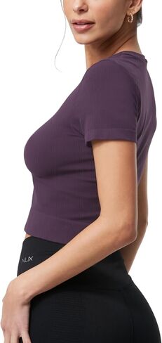 Womens Short Sleeve Tops Crop Tops for Women Going Out Tops Cute Tops for Women Summer Tops Cropped Tees for Women in Saudi Arabia
