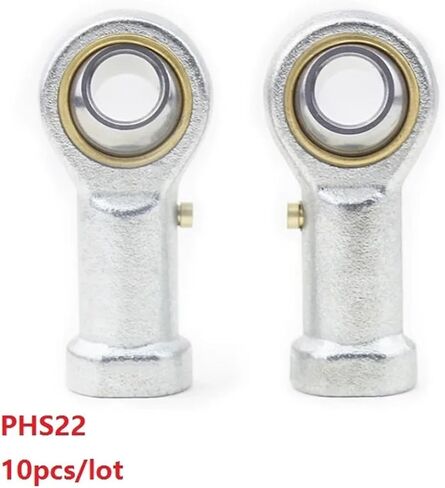 10pcs/lot PHS22 Hole 22mm Female Thread Ball Joint Bearing Right/Left Hand Rod Ends Bearings Rod End Joint Bearing in Saudi Arabia