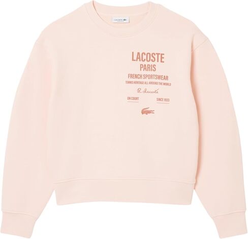Lacoste Women's Heritage Crew Neck Sweatshirt in Saudi Arabia