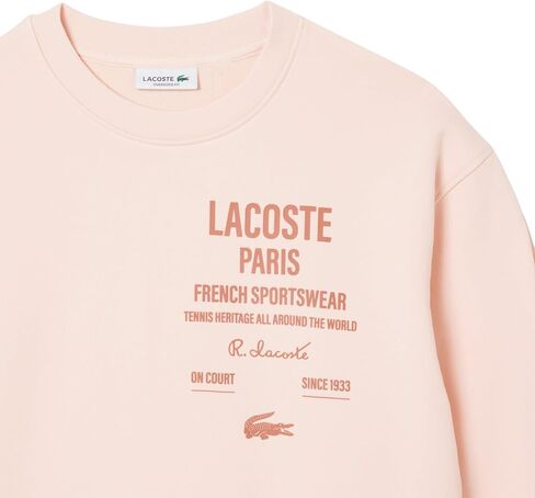 Lacoste Women's Heritage Crew Neck Sweatshirt in Saudi Arabia