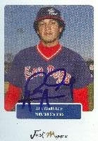 Abe Alvarez Portland Sea Dogs - Sox Affiliate 2004 Just Minors Autographed Card - Minor League Card. This item comes with a certificate of authenticity from Autograph-Sports. Autographed - Baseball in Saudi Arabia