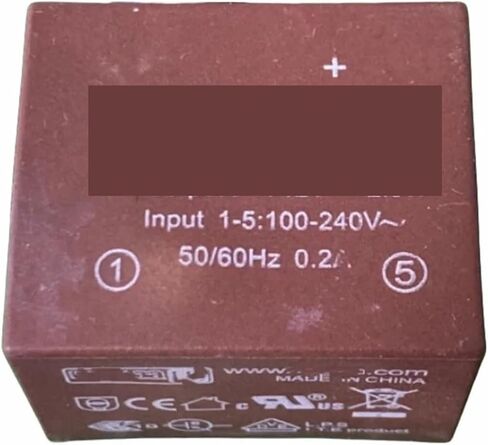 47124 الإخراج 9-7: 12V-2.5W الإدخال 1-5: 100-240V 50/60Hz محول in Saudi Arabia