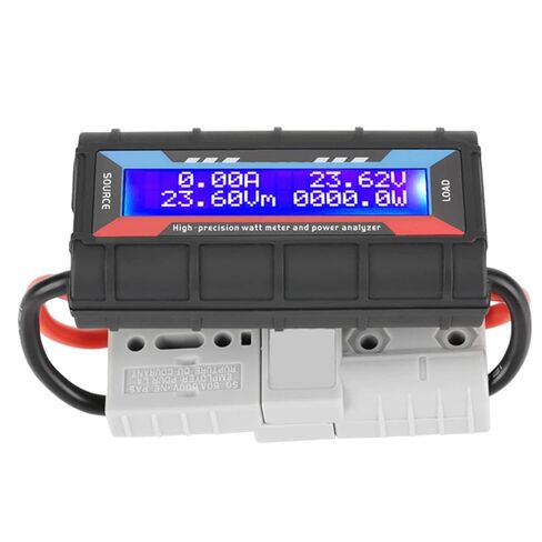Zerone RC Power Tester ، Digital LCD Display Voltage AMP Meter 8V-60V High Watt Meter لطائرة RC Model (130A) in Saudi Arabia