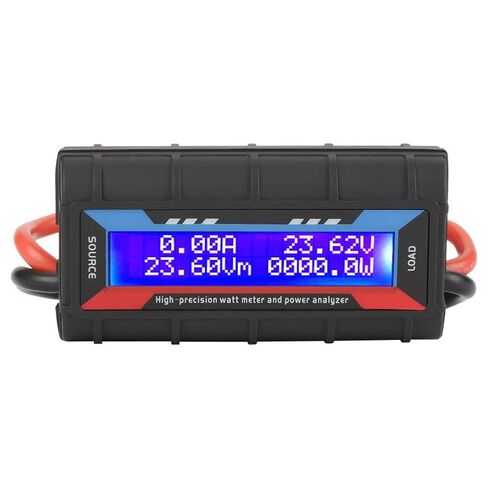 Zerone RC Power Tester ، Digital LCD Display Voltage AMP Meter 8V-60V High Watt Meter لطائرة RC Model (130A) in Saudi Arabia
