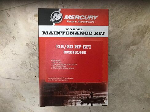 Mercury Marine 8M0151469 100 HR Service KIT for 15/20 HP EFI in Saudi Arabia