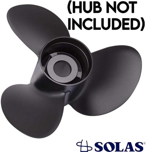 RAREELECTRICAL New Aluminum Propeller Is Compatible With Honda Johnson Evinrude By 9511-145-19 101028 11008 161003 2140 1711 31025 31052 31065 3850301-7 391201 Diameter 14.5" X 19" Pitch Rt Rubex 3 in Saudi Arabia