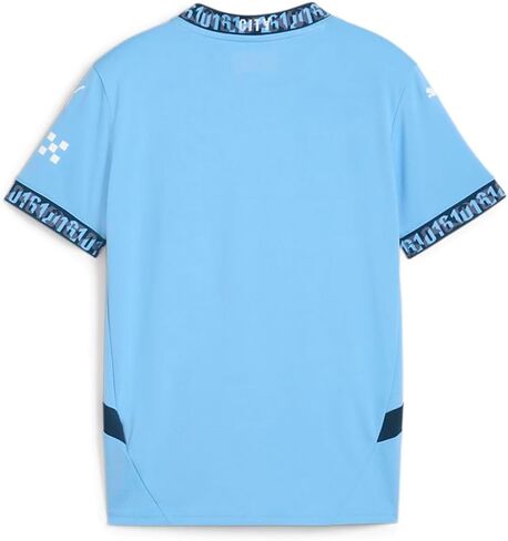 Puma Kids Boys MCFC Crew Neck Short Sleeve Home Jersey Replica Casual - Blue in Saudi Arabia