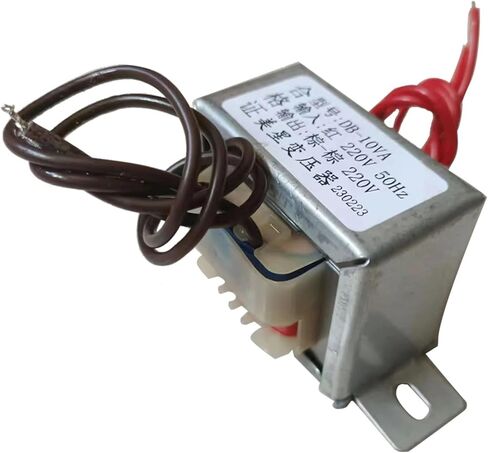 محول العزلة 10W DB-10VA AC220V إلى 6V 9V 12V 18V 24V 30V 36V 110V 220V 1: 1 مرشح عزل السلامة المضاد للداخل (220 فولت ، 220 فولت) in Kuwait