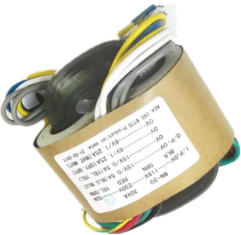 1pc 30va 30w 15v *2 + 6v *2 r-core محول لـ preamp dac amp diy in Saudi Arabia