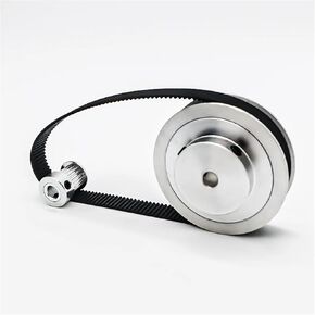 150T 15T Pulley Belt Set HTD 3M Timing Belt Pulley Kit Width 10mm 3M 150Teeth 15Teeth Reduction 10:1 HTD3M Synchronous Wheel Set(150T-15mm,No Belt,15T-6.35mm) in Kuwait