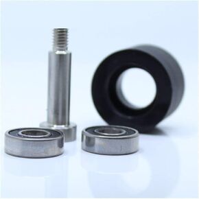 منتجات نقل الطاقة PU 698 Bearing 8x40x30mm المغطاة بالمطاط للعجلات لعدد العملة الآلية الدليل مقاومة للكرة العجلات (10 ٪) in Saudi Arabia